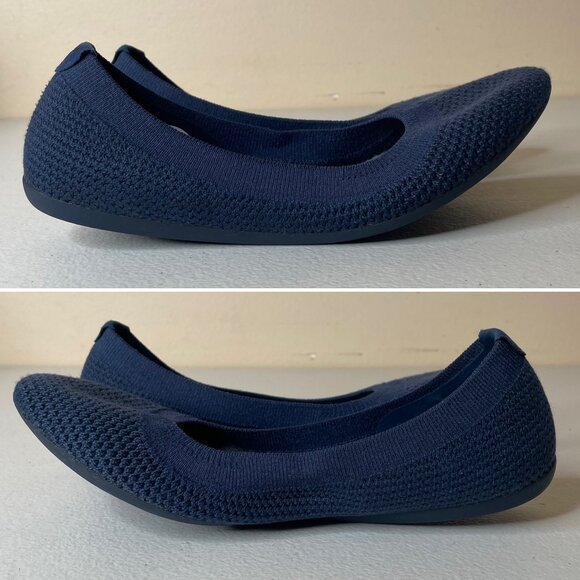Allbirds Blue Ballet Flats Tree Breezer Size 5.5 - Picture 3 of 16